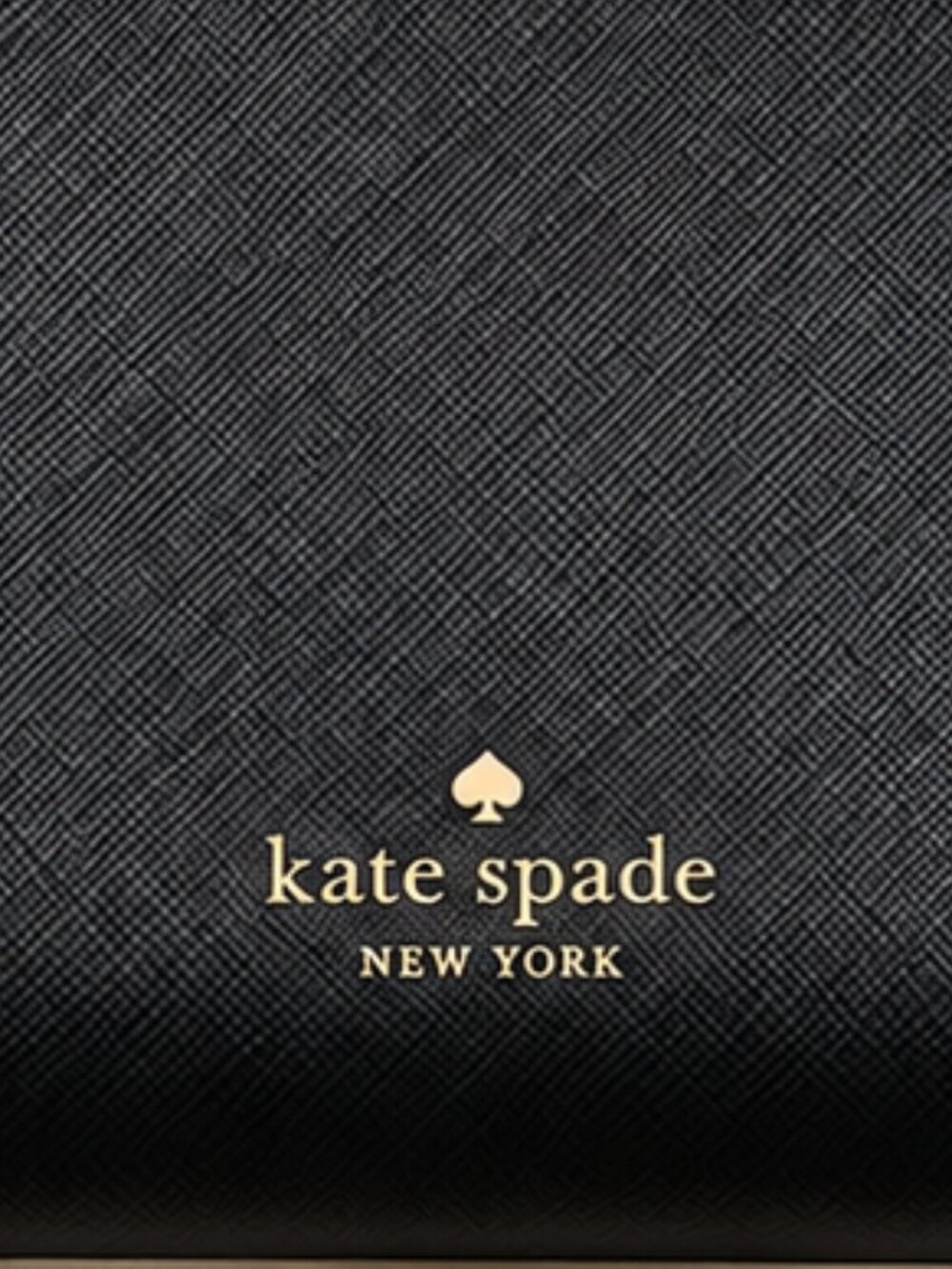 🖤 Kate Spade New York Sadie Black Saffiano Leather Crossbody w/Gold Accents NEW - Picture 5 of 5